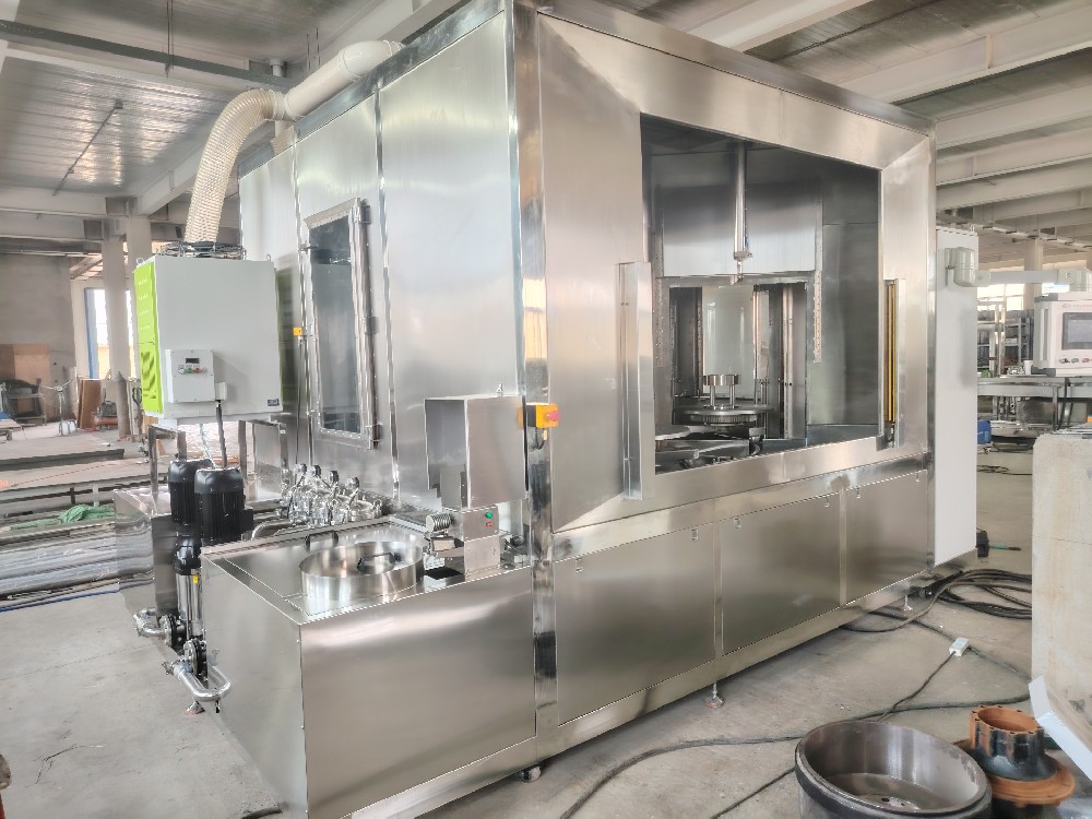 輪轂轉(zhuǎn)臺式噴淋清洗機(jī)